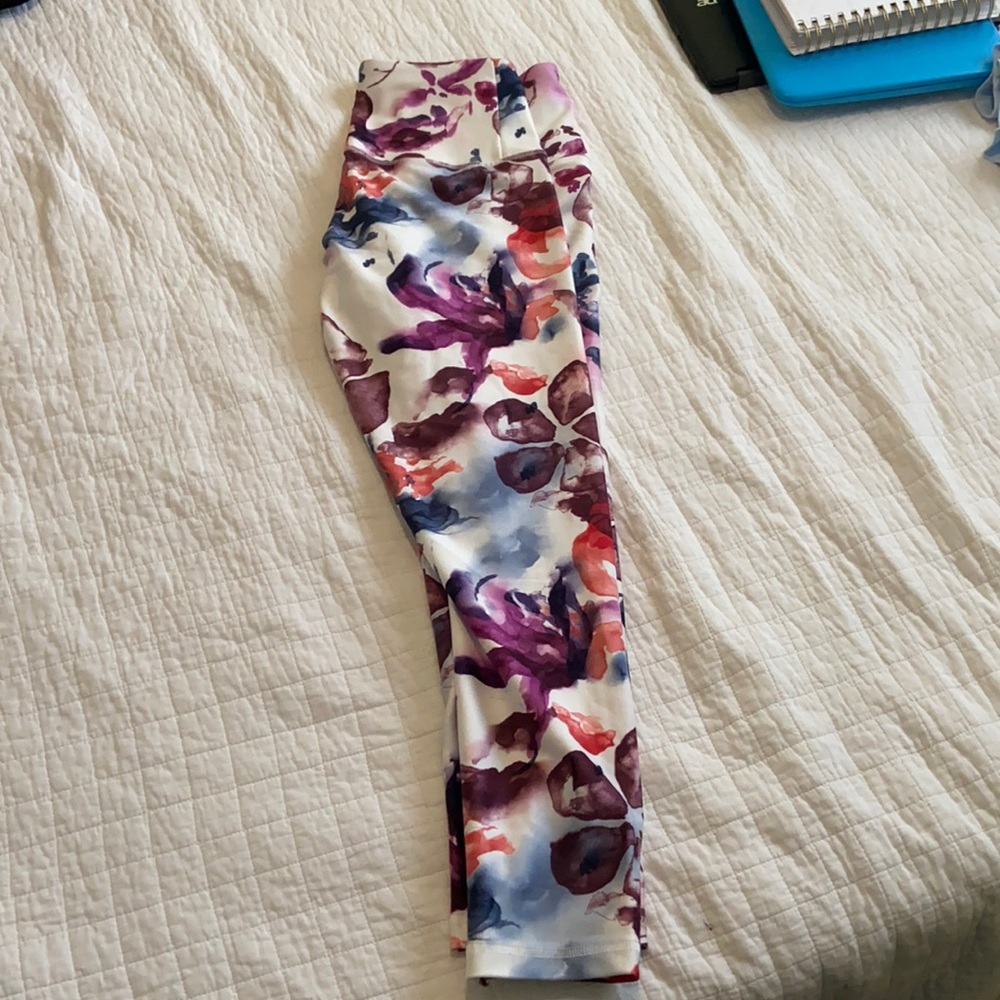Floral leggings